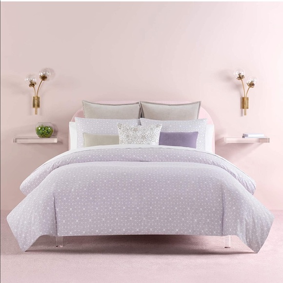 NWT Kate Spade Breeze Blocks Twin Duvet Set